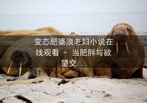 变态肥婆浪老妇小说在线观看 - 当肥胖与欲望交织,她的人生将如何崩塌?