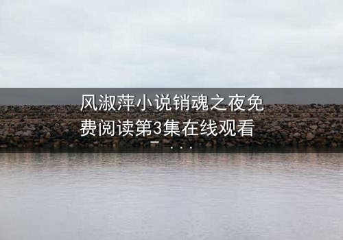 风淑萍小说销魂之夜免费阅读第3集在线观看 - 当欲望与秘密交织,谁能全身而退?