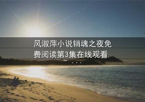 风淑萍小说销魂之夜免费阅读第3集在线观看 - 揭开禁忌之恋的致命诱惑