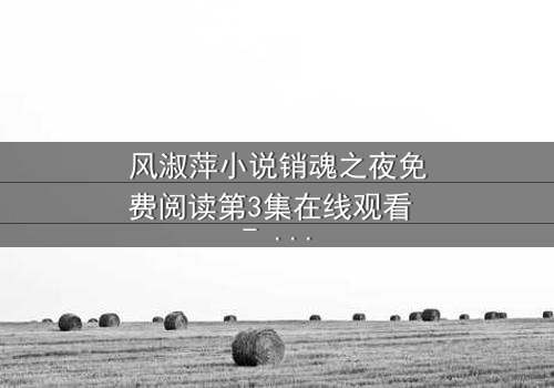 风淑萍小说销魂之夜免费阅读第3集在线观看 - 当欲望与秘密交织,谁能全身而退?