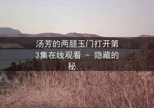 汤芳的两腿玉门打开第3集在线观看 - 隐藏的秘密即将揭晓
