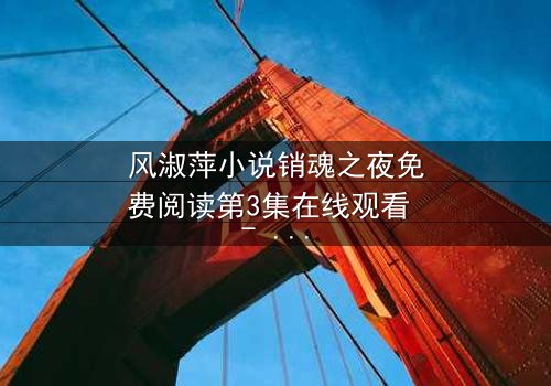 风淑萍小说销魂之夜免费阅读第3集在线观看 - 一场欲望与救赎的致命游戏