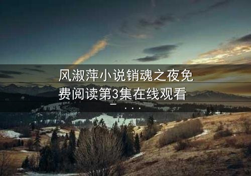 风淑萍小说销魂之夜免费阅读第3集在线观看 - 当欲望与秘密交织,谁将揭开真相?