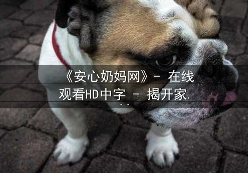 《安心奶妈网》- 在线观看HD中字 - 揭开家庭秘密的惊心之旅