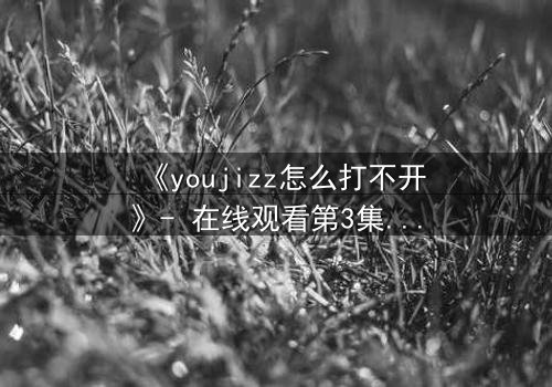 《youjizz怎么打不开》- 在线观看第3集 - 揭秘网络迷局背后的惊悚真相