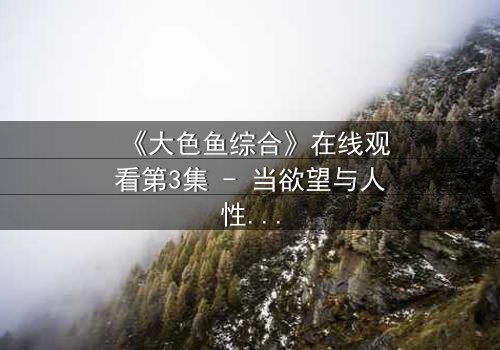 《大色鱼综合》在线观看第3集 - 当欲望与人性碰撞,谁将沉沦?