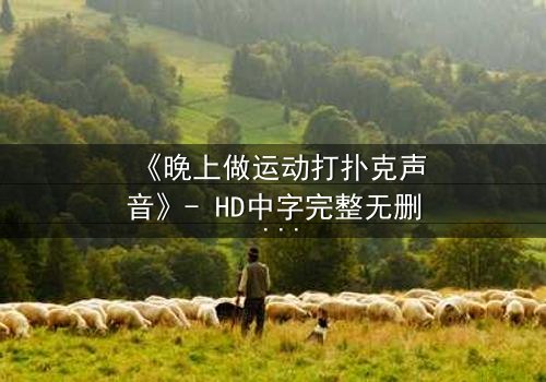 《晚上做运动打扑克声音》- HD中字完整无删 - 当深夜的声响揭开人性暗面