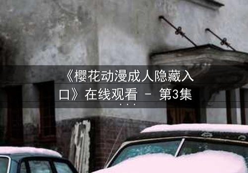 《樱花动漫成人隐藏入口》在线观看 - 第3集 - 揭开虚拟世界的致命诱惑