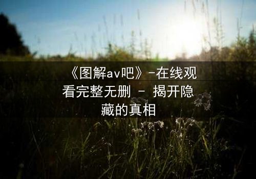 《图解av吧》-在线观看完整无删 - 揭开隐藏的真相