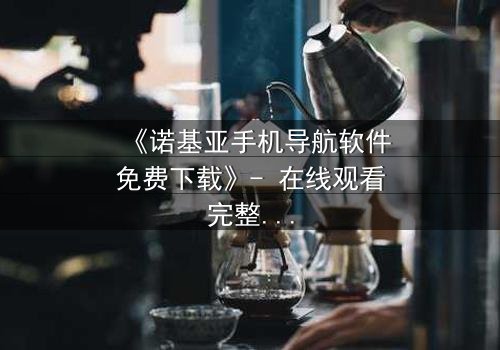 《诺基亚手机导航软件免费下载》- 在线观看完整无删 - 一场数字迷宫中的生死追逐