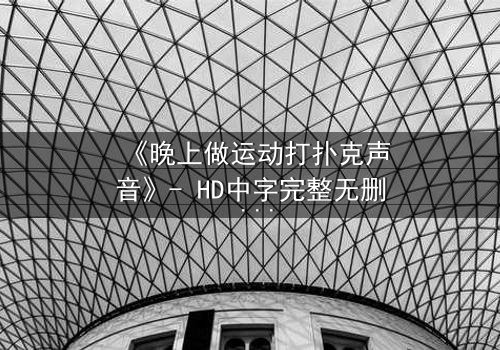 《晚上做运动打扑克声音》- HD中字完整无删 - 当激情与秘密在深夜交织