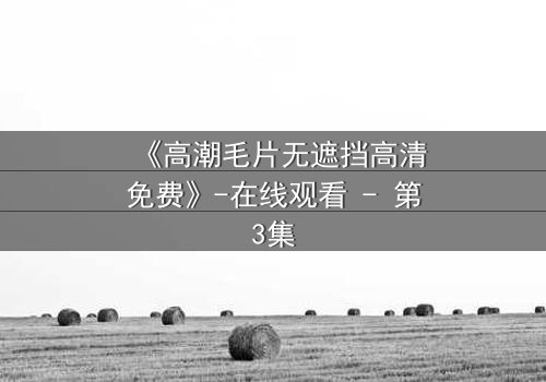 《高潮毛片无遮挡高清免费》-在线观看 - 第3集