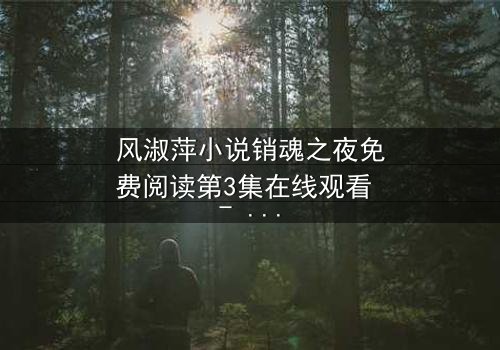 风淑萍小说销魂之夜免费阅读第3集在线观看 - 当欲望与秘密交织,谁将揭开真相?